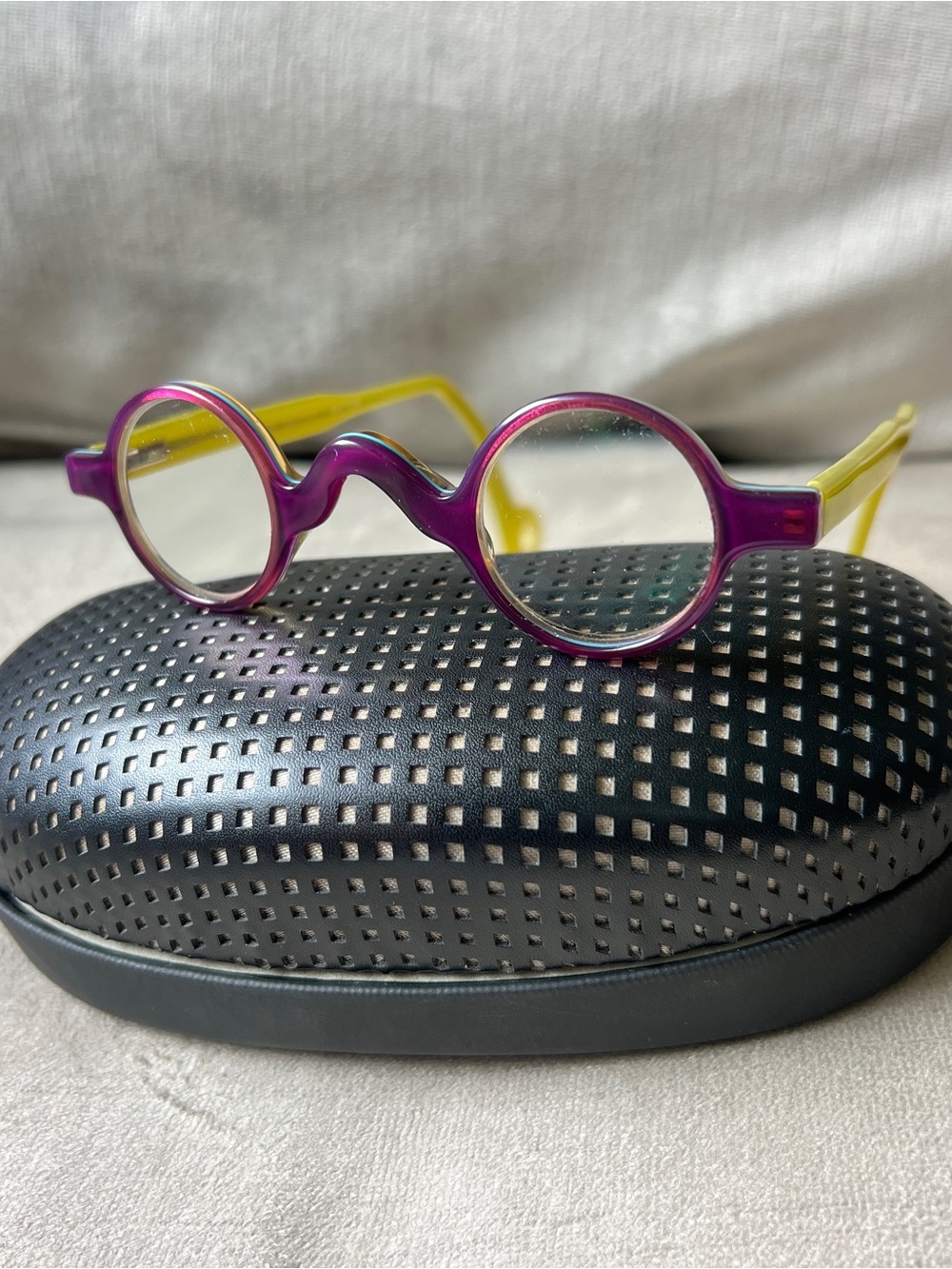 Morgenthal Frederics RD-32 4831 Round Eyeglasses Frame 32□29 France VTG